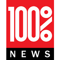 Логотип канала 100% News