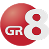 Логотип канала GR8 TV