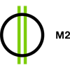 Логотип канала M2 TV