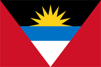 Флаг Антигуа и Барбадоса