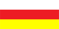 Flag North Ossetia