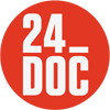 Логотип канала 24Док